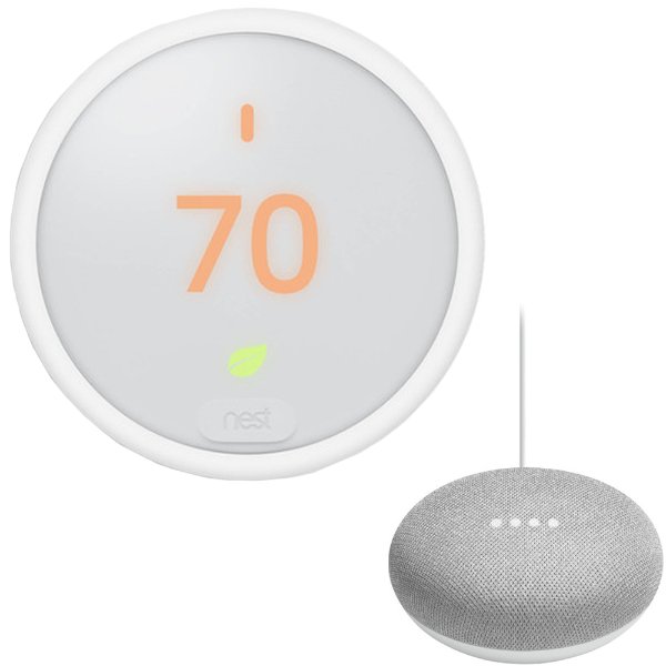 thermostat E 空调控制器 + Google Home mini智能语音助手