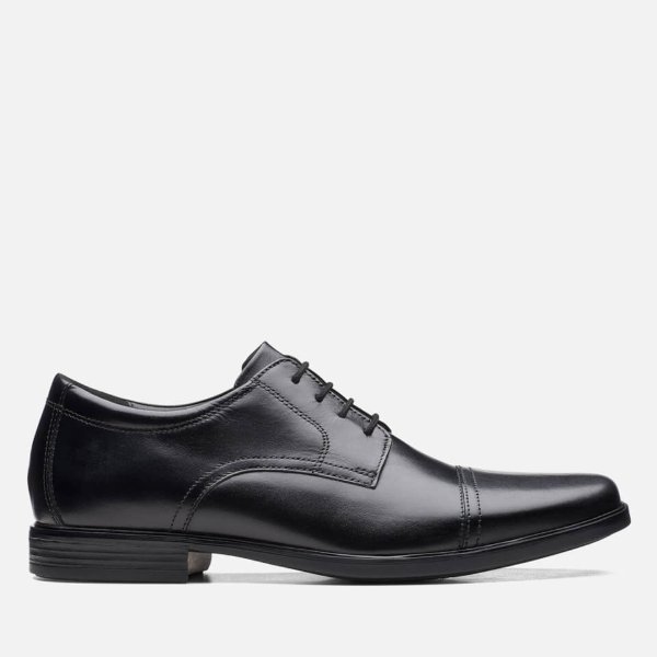 Howard Cap Leather Oxford Shoes - UK 7