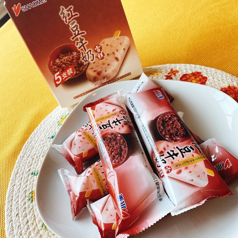红豆牛奶