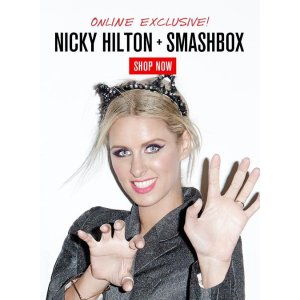 Nicky Hilton X Smashbox合作款限量眼妆套装 