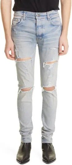 Thrasher Plus Ripped Skinny Jeans