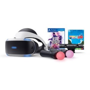 PS VR 双游戏套装 内含摄像头&控制器 网络周好价