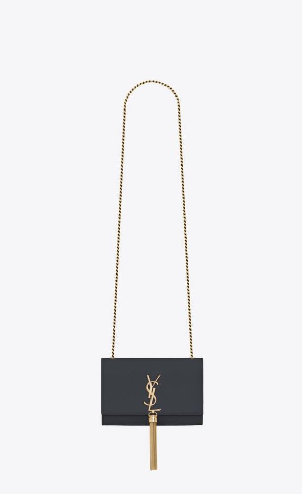 KATE small with tassel in grain de poudre embossed leather | Saint Laurent __locale_country__ | YSL.com