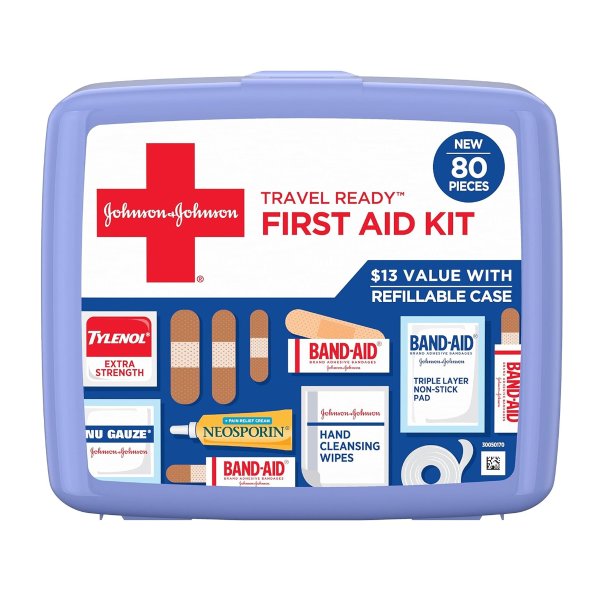 Travel Ready Portable Emergency First Aid Kit