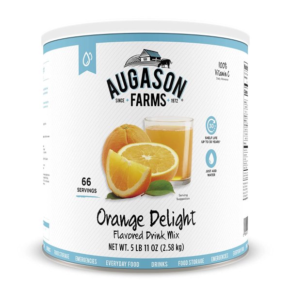 Augason Farms 橙味饮料冲剂 5 lb. 11 oz