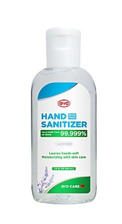Care 50ml Hand Sanitizer Bottle Lavender - Office Depot
