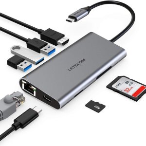 USB集线器限时好价热促 一件在手轻松插拔 适用苹果电脑