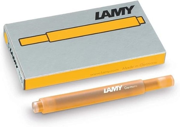 Lamy T10 芒果黄替换芯 5支装