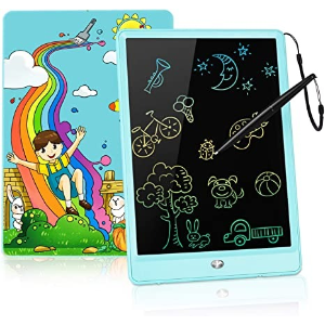 GRINETH LCD Writing Tablet ,10 inch Colorful Doodle Board