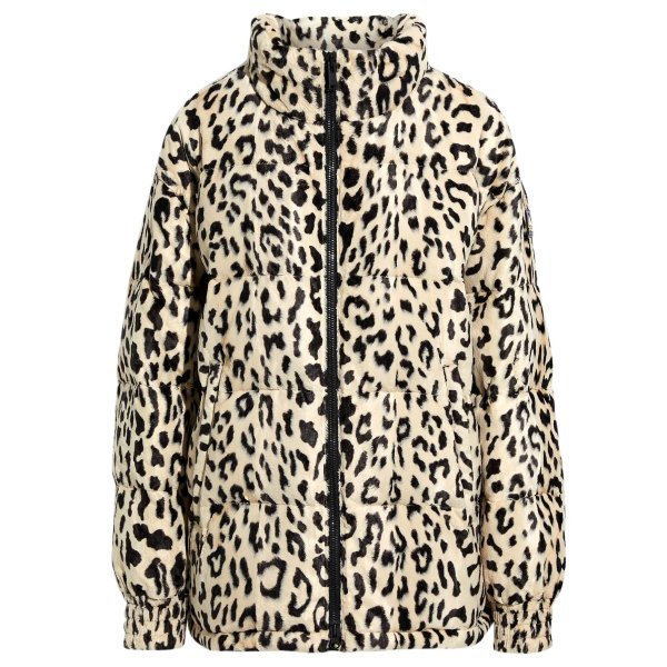 Ranee leopard-print quilted cotton-velvet down jacket