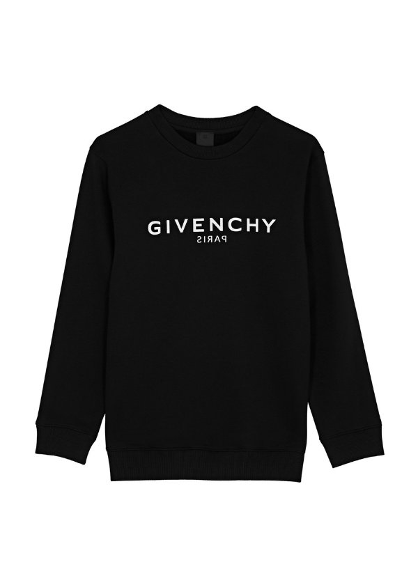 GIVENCHY KIDS Logo-print cotton sweatshirt (14 years)