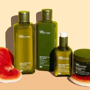 Extended: on Mega-Mushroom products+ free super deluxe Checks & Balances cleanser with any $45 purchase + free duo of Ginger favorites with $75 @ Origins