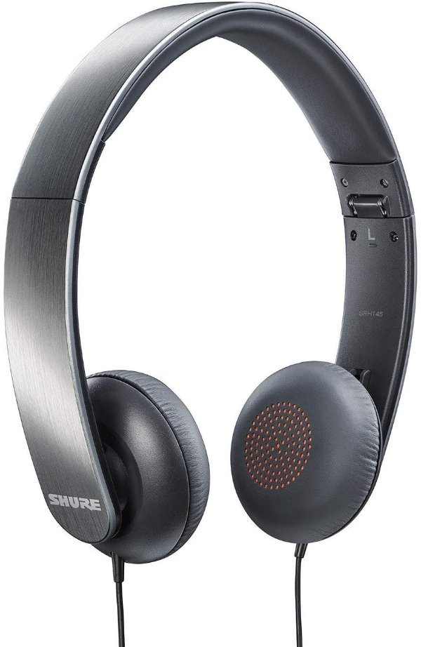 Shure SRH145 Portable Collapsible Closed-Back Headphones