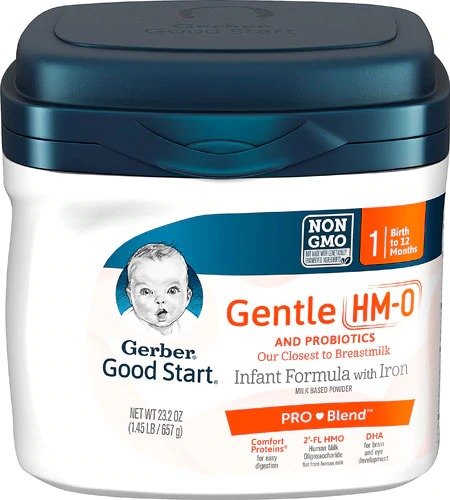 Gerber Good Start® Gentle HMO Non GMO Powder Infant Formula Stage 1 -- 1.45 lbs