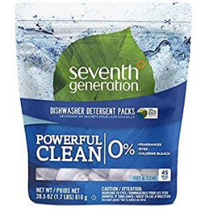 Seventh Generation Dishwasher Detergent Packs