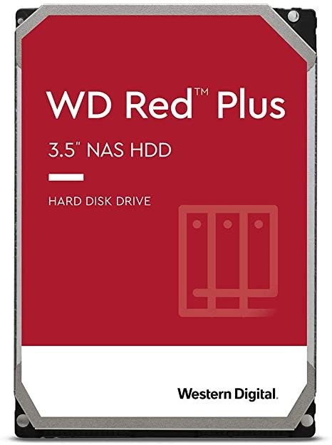 14TB WD Red Plus NAS Internal Hard Drive HDD