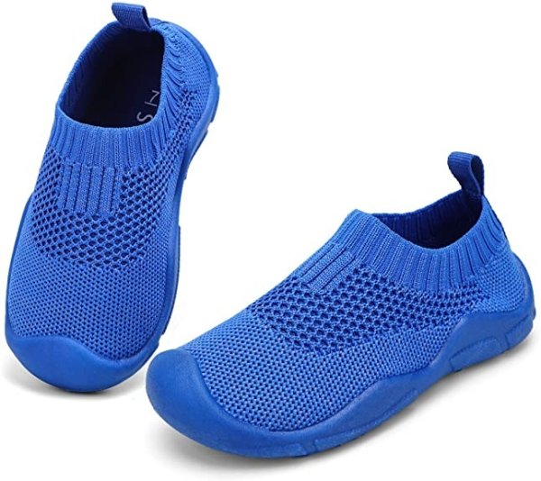 蓝色学步鞋运动鞋
