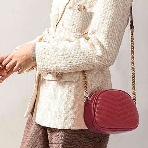 3 in 1 Fashion Waist Bags for Women Quilted Shoulder Purses with Chain Strap Small Ladies Fanny Packs Stylish Belt Bag 