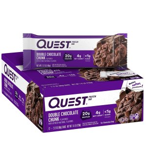 Quest Nutrition Double Chocolate Chunk Protein Bars 12 Count