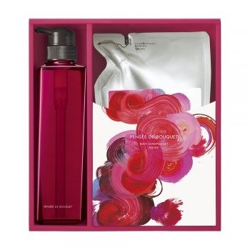 Pensee De Bouquet Body Shampoo Rouge Set