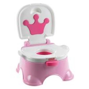 Fisher-Price Royal Stepstool Potty, Princess Pink