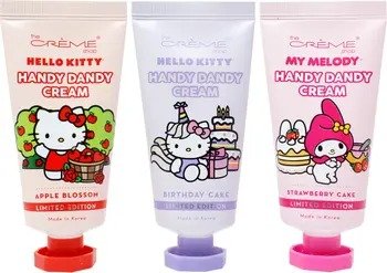 x Hello Kitty Friends Dry Skin Repair Hand Cream Set $30 Value