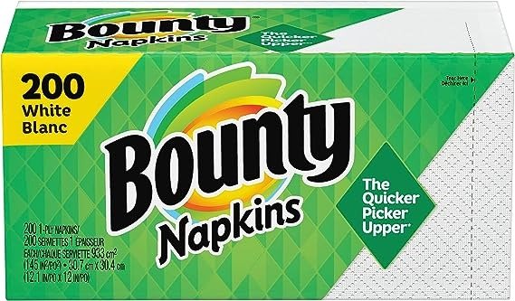 Assorted Quilted Napkins, 200-Count Packages