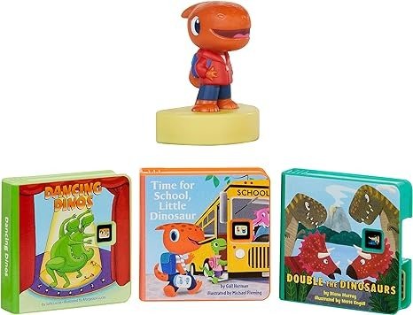 Story Dream Machine Dino Story Collection, Dinosaurs, Storytime, Books, Random House, Audio Play Character, Gift and Toy for Toddlers and Kids Girls Boys Ages 3+ Years