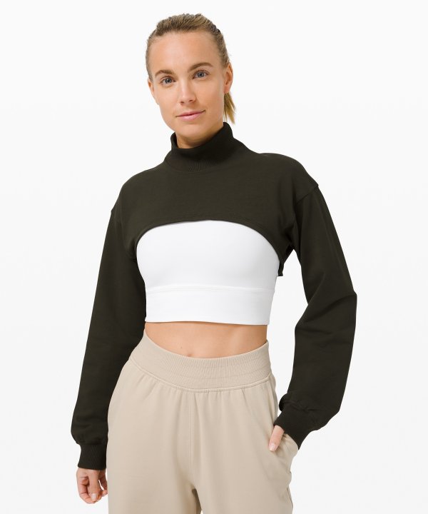 LA Super Crop Mock Neck Turtleneck Long Sleeve | Women's Long Sleeve Shirts | lululemon