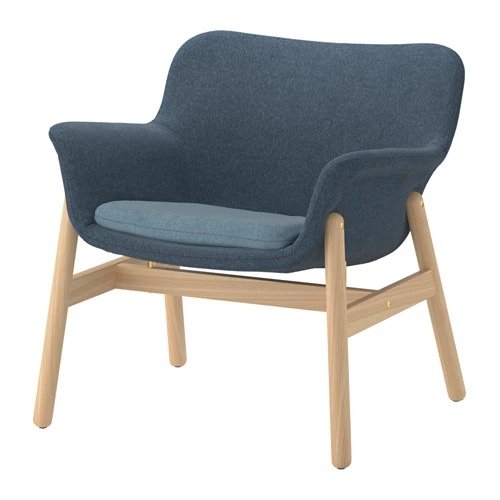 VEDBO Armchair - Gunnared blue - IKEA