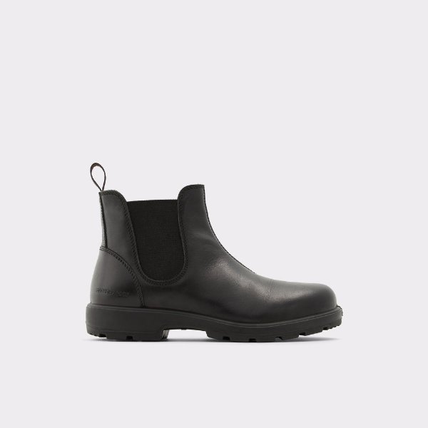 Rastaban Black Leather Smooth Women's Ankle Boots & Booties | ALDO US