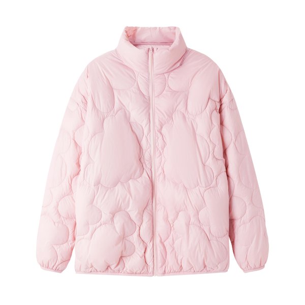 Solid Cloud Baby Pink Light Coat