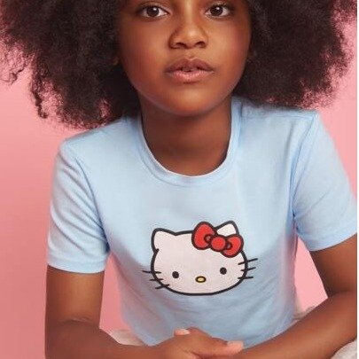 女孩 X Hello Kitty 合作款短T恤