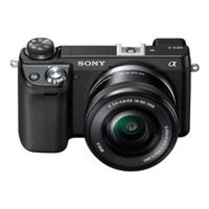 索尼 NEX-6L/B 微单数码相机 + 16-50毫米镜头