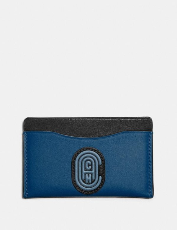 Small Card Case in Colorblock With Coach Patch