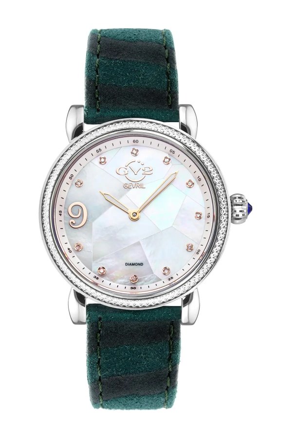 Women's GV2 Ravenna Diamond Swiss Watch, 37mm - 0.053 ctw