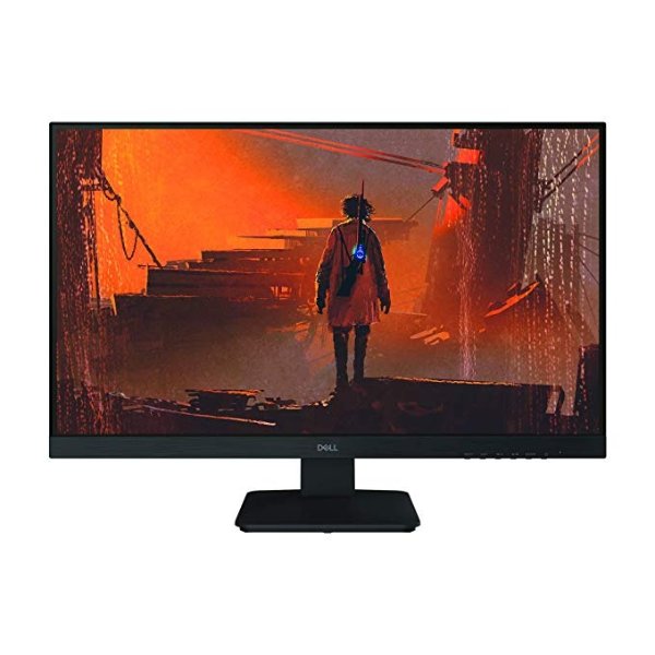 Gaming LED-Lit Monitor 27" Black (D2719HGF), FHD (1920 x 1080) at 144 Hz, 2 ms response time, DP 1.2, HDMI, USB, 2W x 2 speakers, AMD FreeSync
