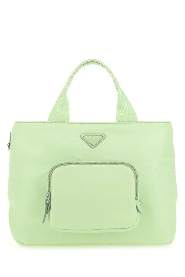 Mint green Re-nylon handbag