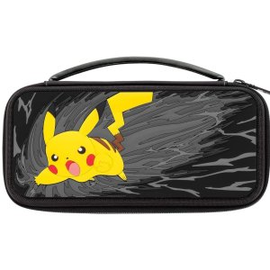 PDP Nintendo Switch Pikachu Greyscale Travel Case