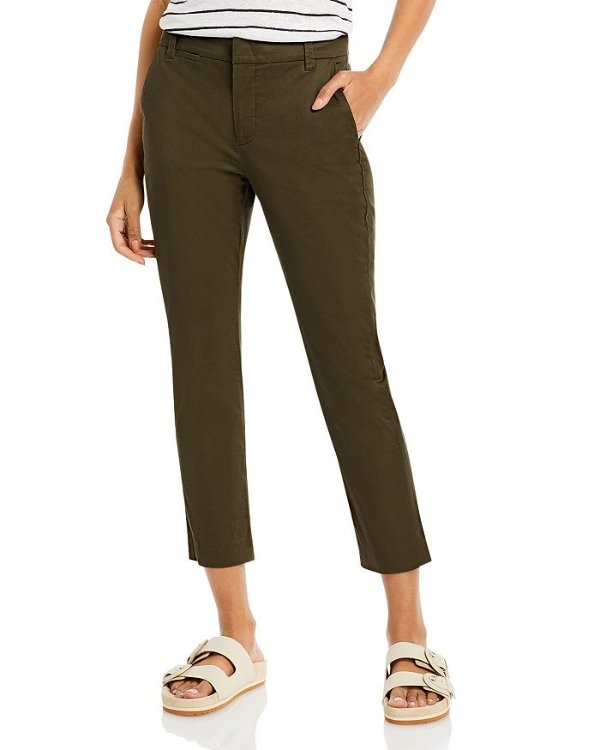 Slim Fit Ankle Chino Pants
