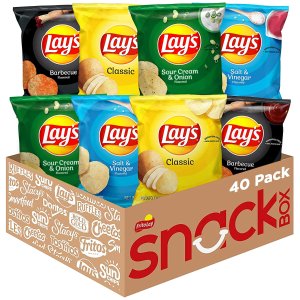 Frito-La、Quaker 等多款薯片零食限时促销，Lay's 1包$0.42