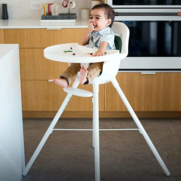 GRUB Dishwasher Safe Adjustable Baby High Chair – Converts to Toddler Chair – 6 Months to 6 Years