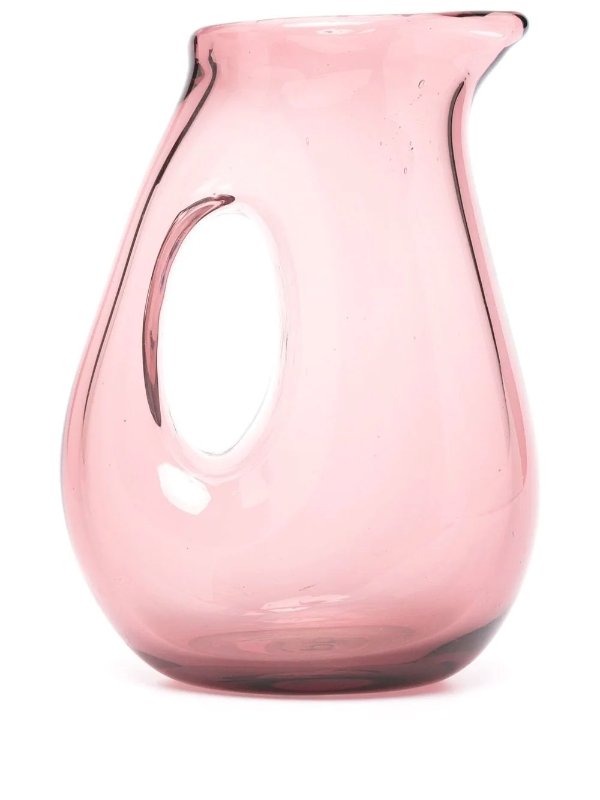 POLSPOTTENhole-handle glass jug