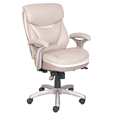 Serta® Smart Layers™ Verona Manager Chair, Taupe/Champagne Item # 304576