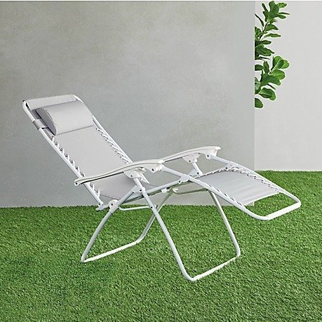 Simply Essential™ Basic Outdoor Folding Zero Gravity Chair | Bed Bath & Beyond