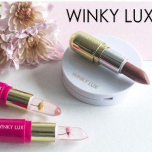 折扣升级：Winky Lux官网 彩妆护肤品促销+低门槛送礼