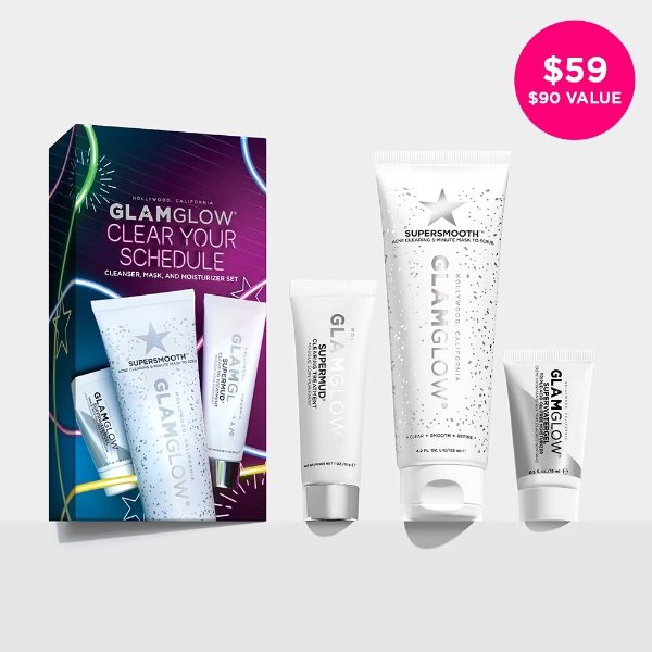 Pore Clearing Set: Clear Your Schedule ($90 Value) | GLAMGLOW