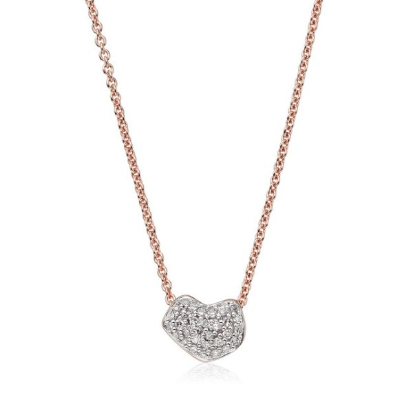 Nura Mini Heart Necklace