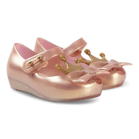 Rose Gold Ultragirl Princess Crown Shoes | AlexandAlexa