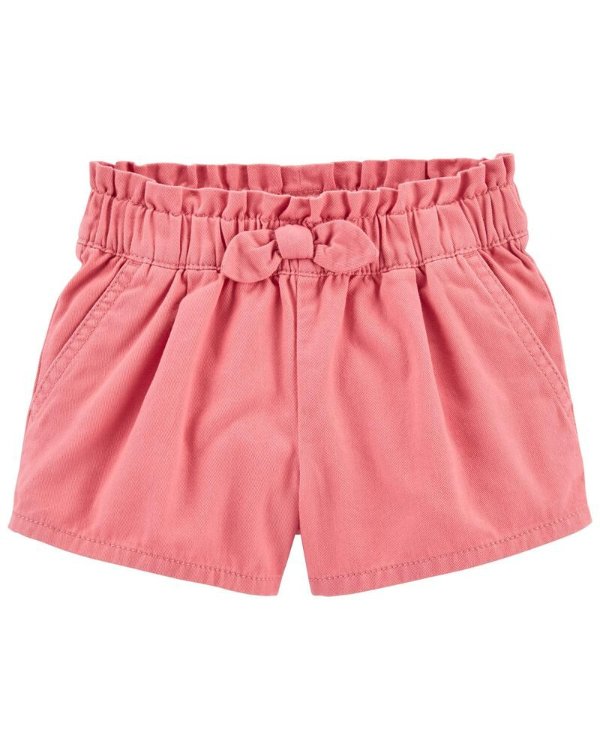 Pull-On Paperbag Shorts